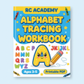 Alphabet Tracing Workbook Cover