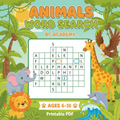 Animals Word Search Cover