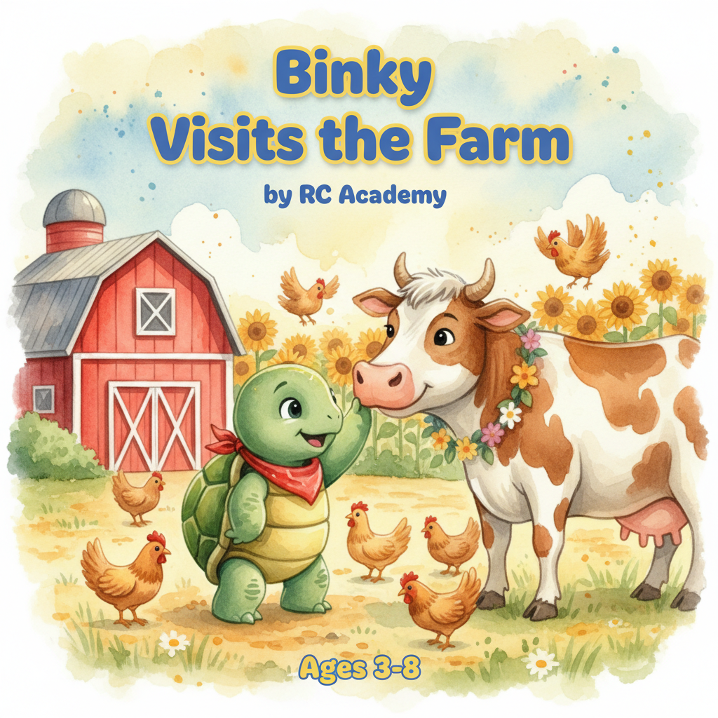 Binky Visits the Farm Cover