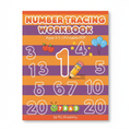 Number Tracing Workbook Cover