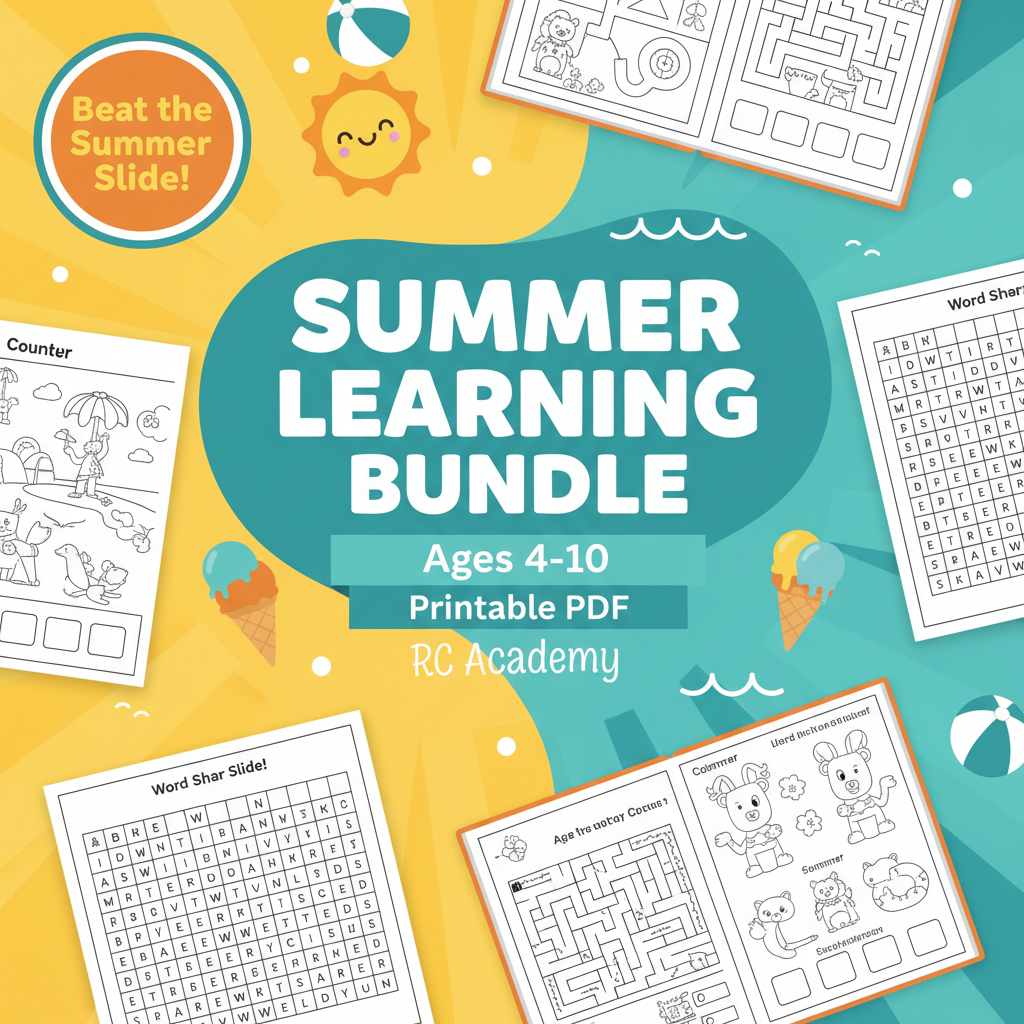 Summer Learning Bundle Cover