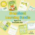 Preschool Learning Bundle Cover